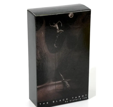 The Black Tarot by Victoria Iva – Mystisches Tarot-Deck in Schwarz-Weiß